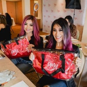Anna Kara at a permanent makeup event in San Diego