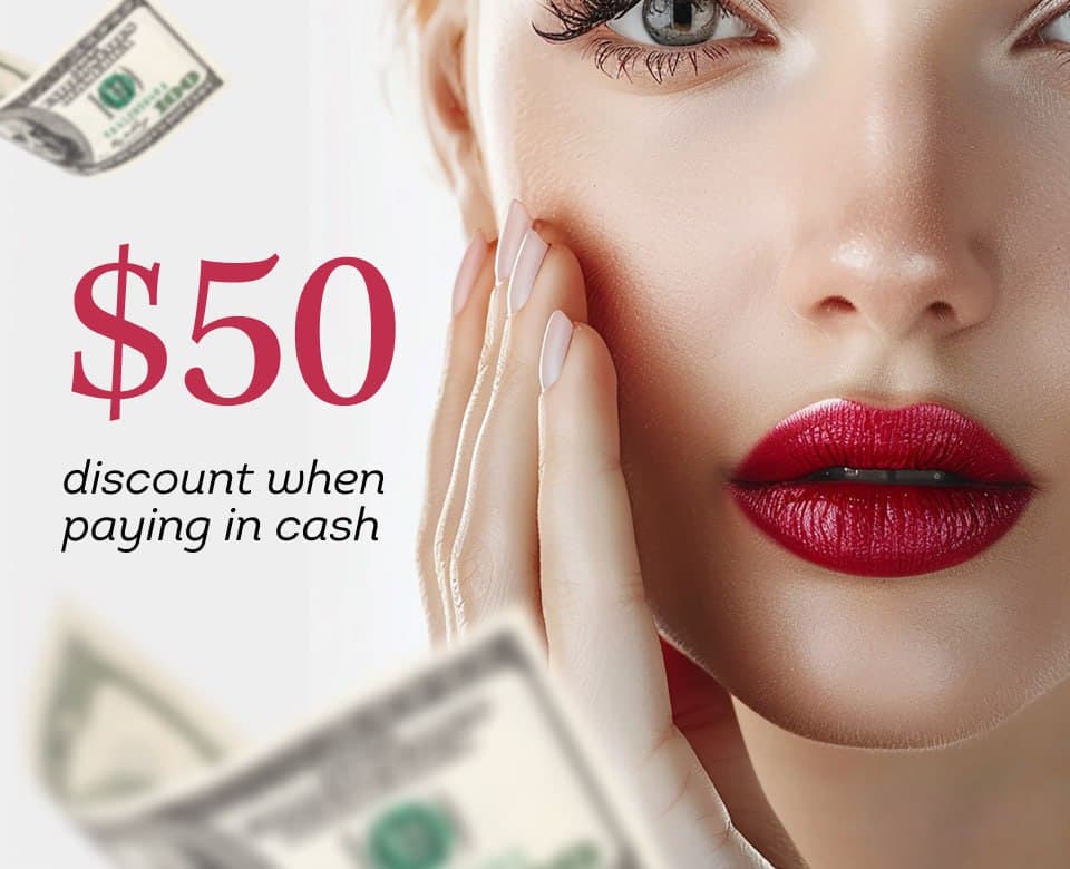 $50 discount when paying in cash