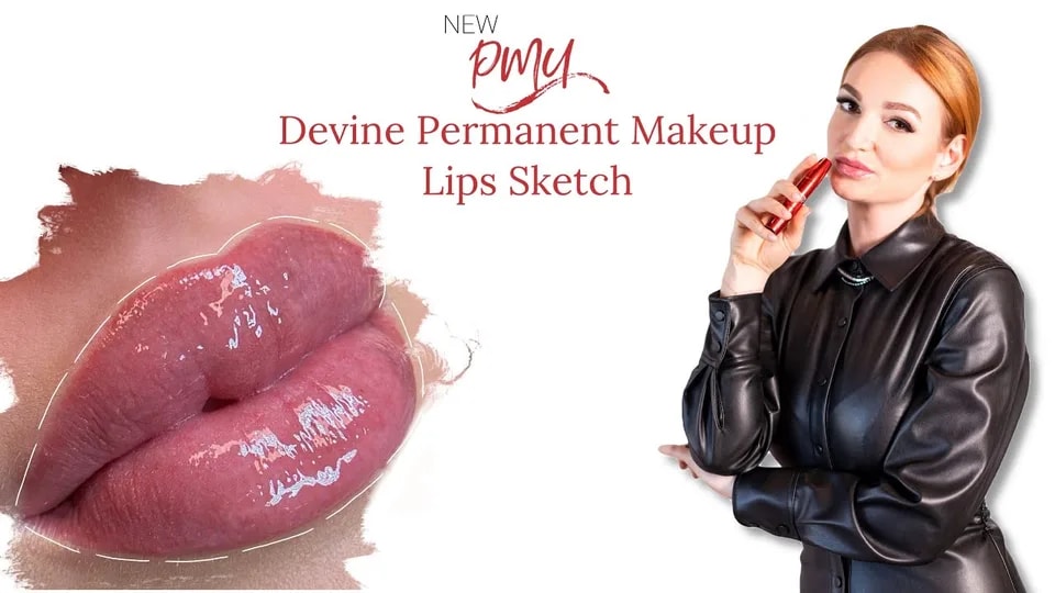 Lip sketch basics: symmetry on paper and iPad