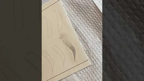 Powder brows: matching machine speed to your hand