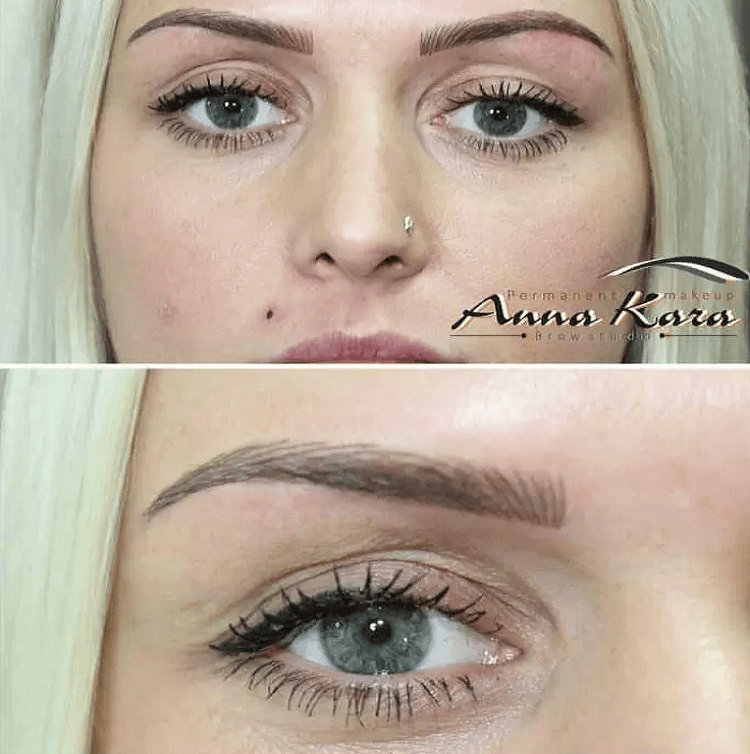 before and after permanent makeup