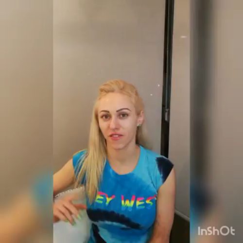 Maya on her new brows and lips