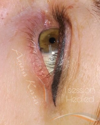 Permanent makeup before and after by Anna Kara, San Diego