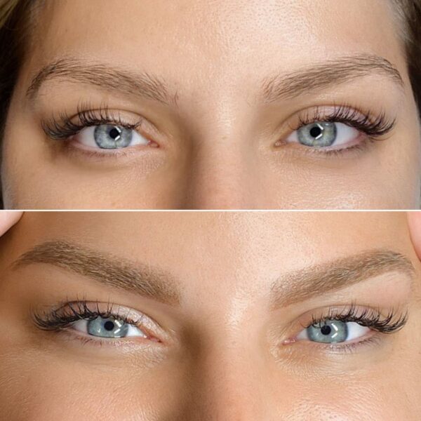 Permanent makeup before and after by Anna Kara, San Diego