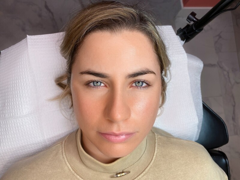 Permanent makeup before and after by Anna Kara, San Diego