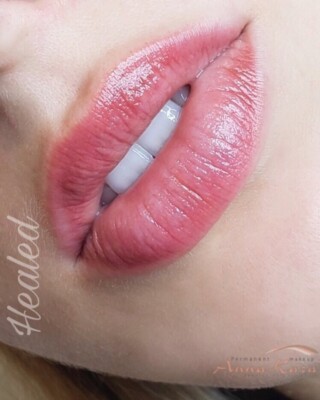 Permanent makeup before and after by Anna Kara, San Diego