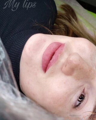 Permanent makeup before and after by Anna Kara, San Diego