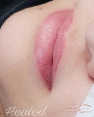 Permanent makeup before and after by Anna Kara, San Diego