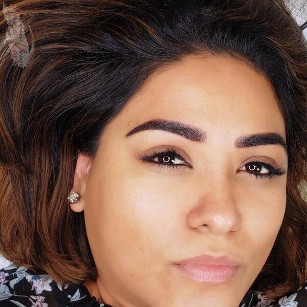 Permanent makeup before and after by Anna Kara, San Diego