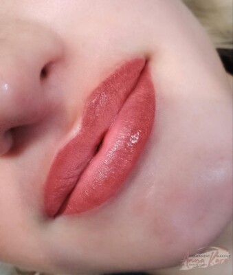 Permanent makeup before and after by Anna Kara, San Diego