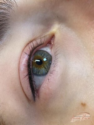 Permanent makeup before and after by Anna Kara, San Diego