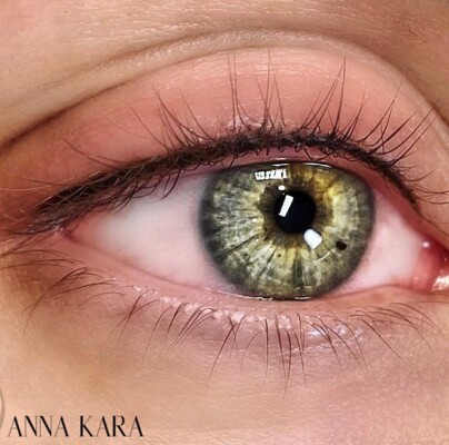 Permanent makeup before and after by Anna Kara, San Diego
