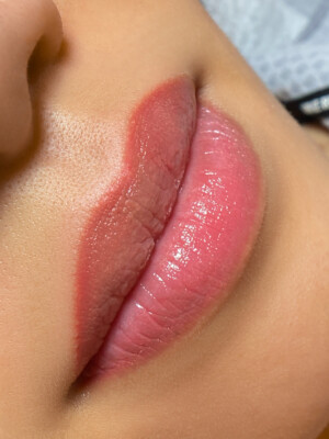 Permanent makeup before and after by Anna Kara, San Diego