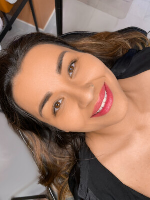Permanent makeup before and after by Anna Kara, San Diego