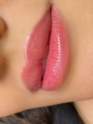 Permanent makeup before and after by Anna Kara, San Diego