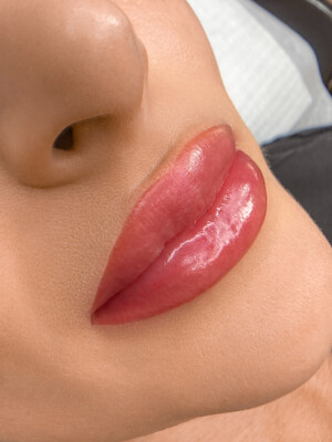 Permanent makeup before and after by Anna Kara, San Diego