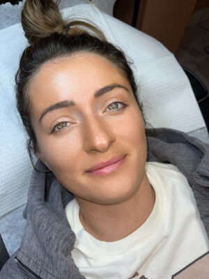 Permanent makeup before and after by Anna Kara, San Diego