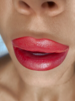 Permanent makeup before and after by Anna Kara, San Diego