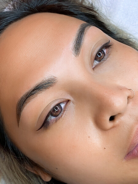 Permanent makeup before and after by Anna Kara, San Diego