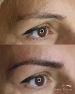 permanent makeup vs microblading